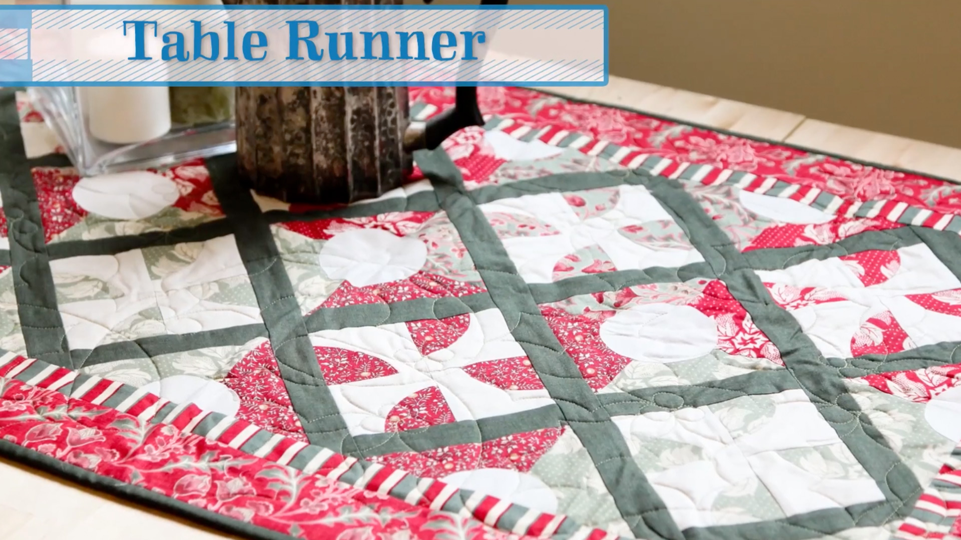 Double Dutch Candy Table Runner & Placemats | Tammy Silversarticle featured image thumbnail.