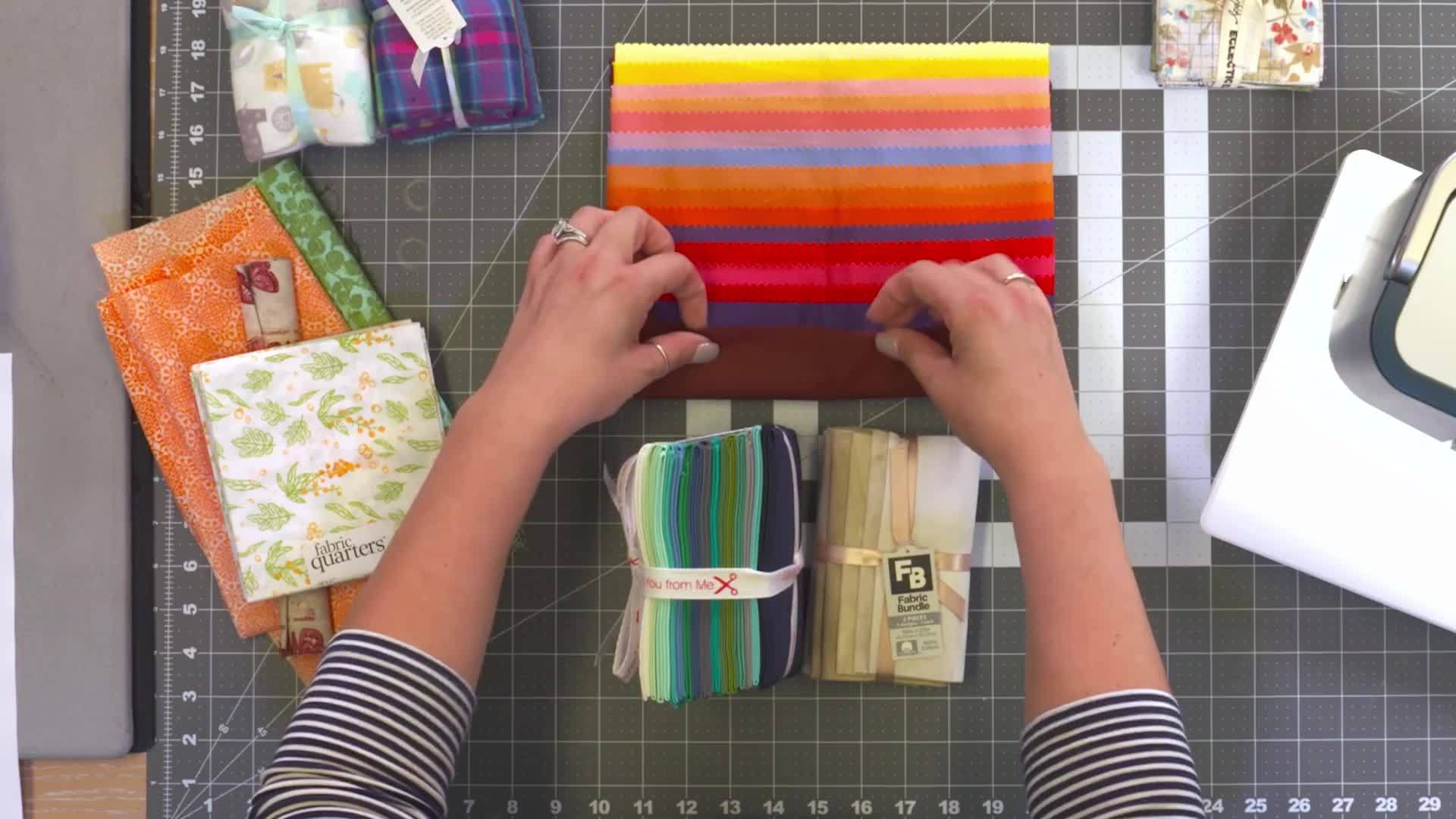 Introduction to Fat Quarters & Fat Eighths